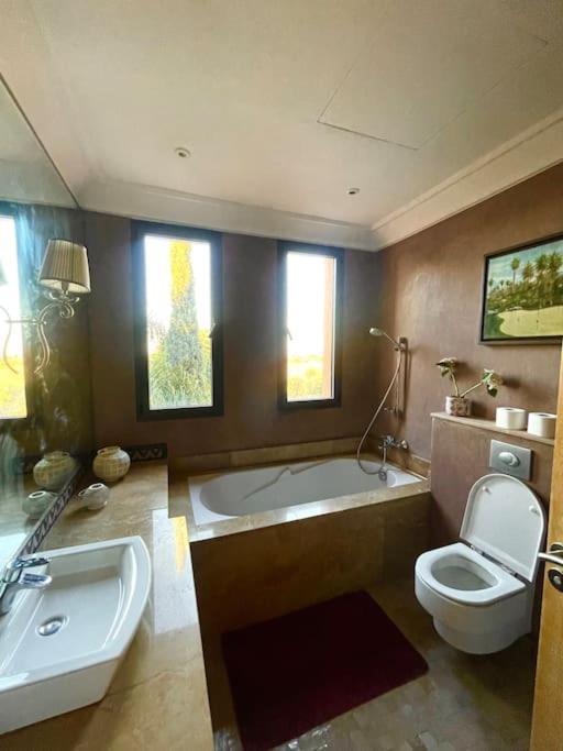 Villa Marrakech Piscine Privee Vue Sur Golf&Atlas Marrakesh Extérieur photo